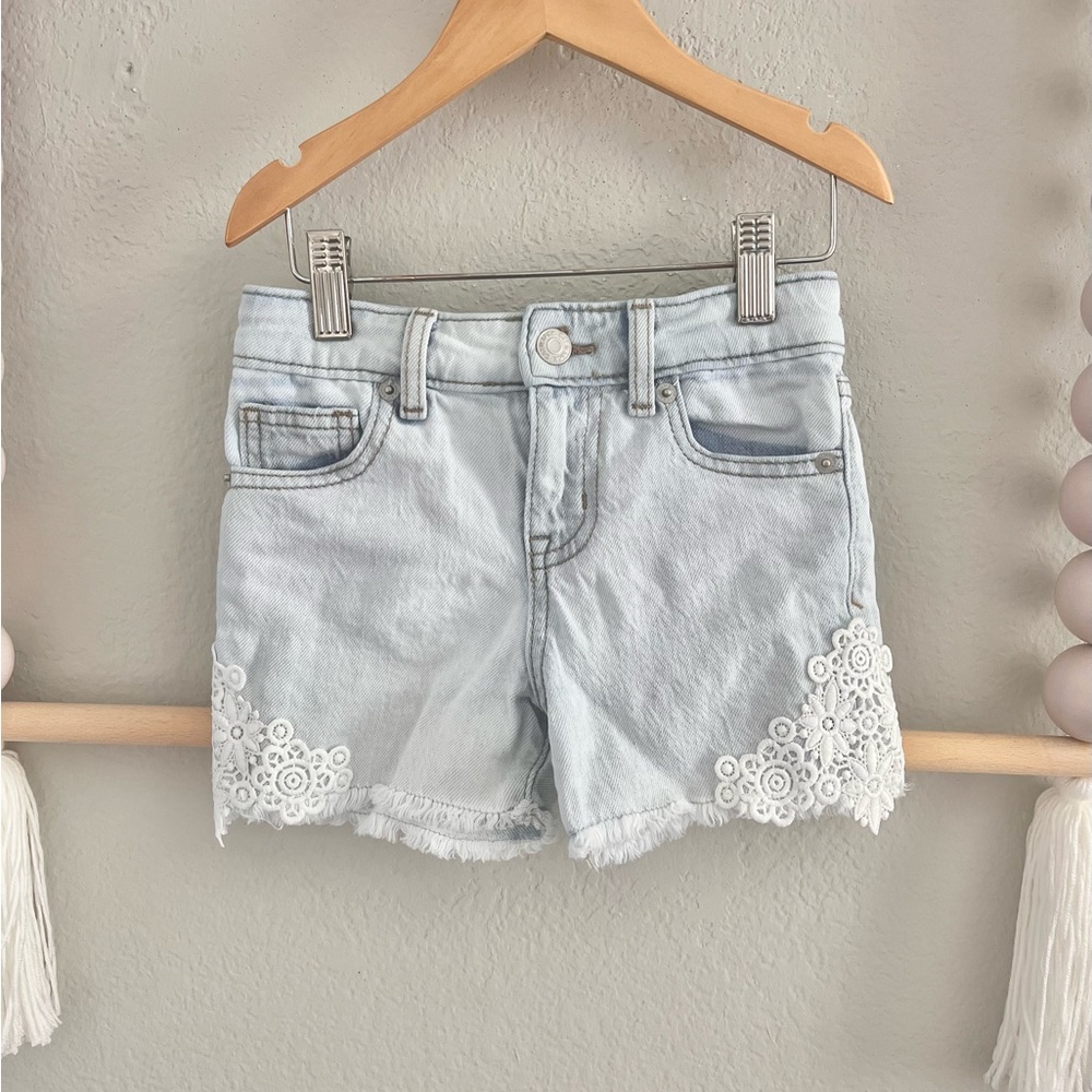 C&J Lace Jean Shorts